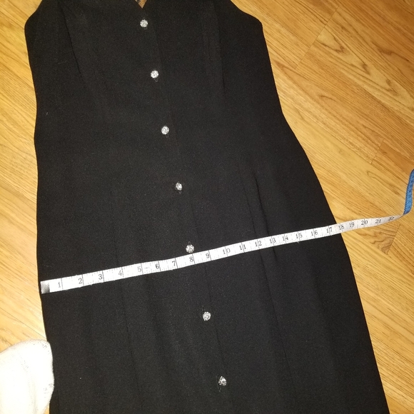 CDC Evening Caren Desiree Company evening dress button down front sequined back - Picture 15 of 15